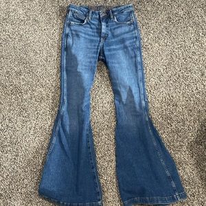 Wrangler High Rise Flare Jeans
